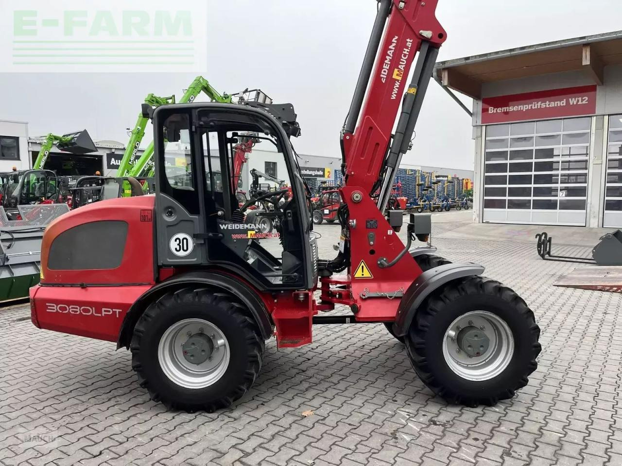 Weidemann 3080lpt ca. 5,0m hubhöhe / hochdruckfahrantrieb - Hjullastare: bild 5 Weidemann 3080lpt ca. 5,0m hubhöhe / hochdruckfahrantrieb - Hjullastare: bild 5