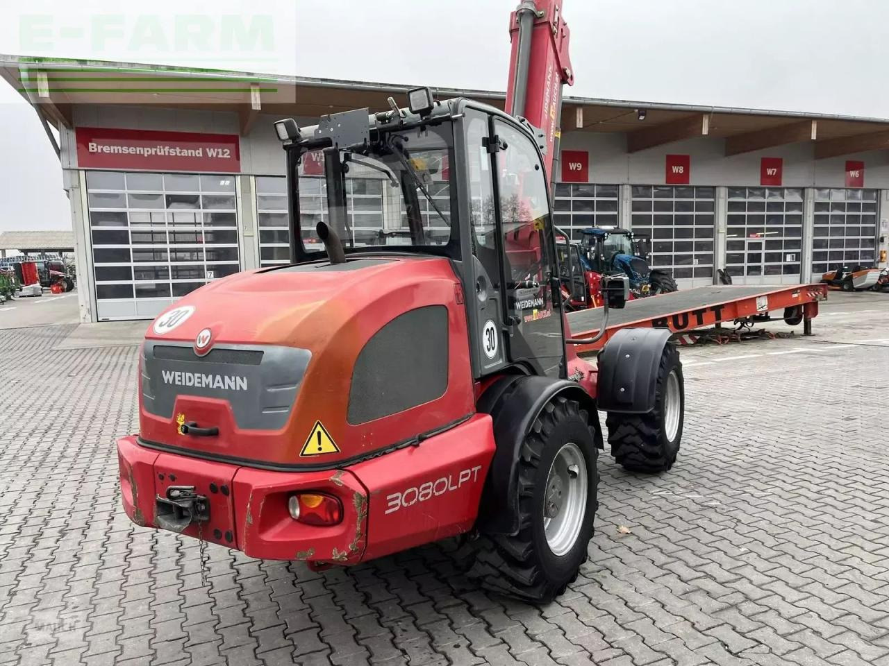 Weidemann 3080lpt ca. 5,0m hubhöhe / hochdruckfahrantrieb - Hjullastare: bild 4 Weidemann 3080lpt ca. 5,0m hubhöhe / hochdruckfahrantrieb - Hjullastare: bild 4