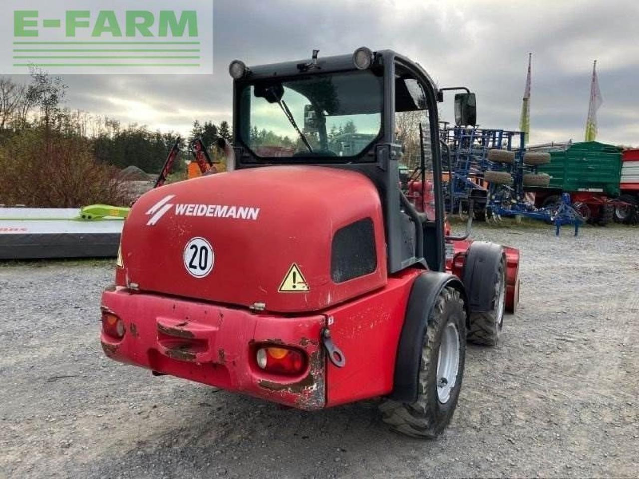 Weidemann gebr. 3070 cx 60 hoflader - Minigrävmaskin: bild 4 Weidemann gebr. 3070 cx 60 hoflader - Minigrävmaskin: bild 4