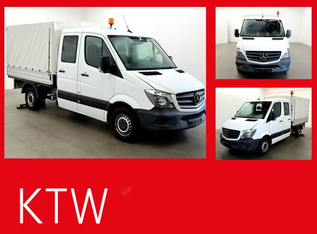 MERCEDES-BENZ Sprinter 214 CDI DOKA Pritsche,Klima,EURO6 - Transportbil med kapell, Dubbelhytt transportbil: bild 1 MERCEDES-BENZ Sprinter 214 CDI DOKA Pritsche,Klima,EURO6 - Transportbil med kapell, Dubbelhytt transportbil: bild 1