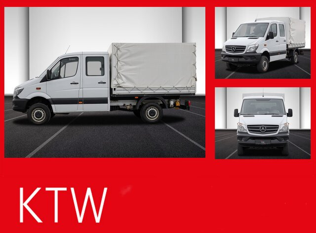 MERCEDES-BENZ Sprinter 316CDI DOKA,Allrad,Klima,AHK,TCO... - Transportbil med flak, Dubbelhytt transportbil: bild 1 MERCEDES-BENZ Sprinter 316CDI DOKA,Allrad,Klima,AHK,TCO... - Transportbil med flak, Dubbelhytt transportbil: bild 1