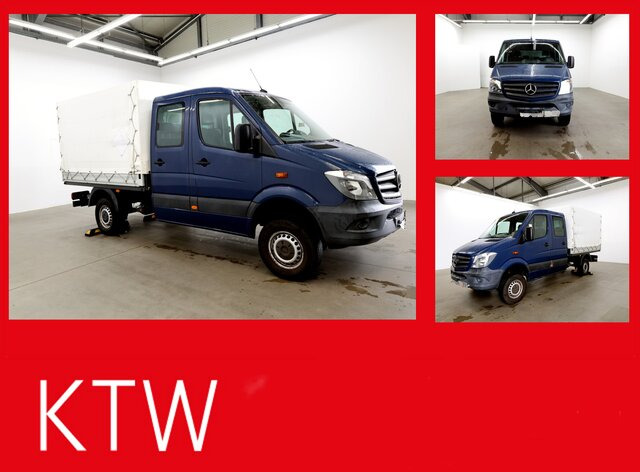 MERCEDES-BENZ Sprinter 316CDI DOKA,Allrad,Klima,AHK3,5To,TCO - Transportbil med flak, Dubbelhytt transportbil: bild 1 MERCEDES-BENZ Sprinter 316CDI DOKA,Allrad,Klima,AHK3,5To,TCO - Transportbil med flak, Dubbelhytt transportbil: bild 1