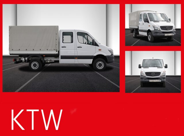 MERCEDES-BENZ Sprinter 316CDI DOKA,Allrad,Klima - Transportbil med flak, Dubbelhytt transportbil: bild 1 MERCEDES-BENZ Sprinter 316CDI DOKA,Allrad,Klima - Transportbil med flak, Dubbelhytt transportbil: bild 1