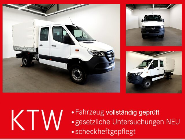 MERCEDES-BENZ Sprinter 319CDI DOKA,Allrad,Automatik,LED - Transportbil med flak, Dubbelhytt transportbil: bild 1 MERCEDES-BENZ Sprinter 319CDI DOKA,Allrad,Automatik,LED - Transportbil med flak, Dubbelhytt transportbil: bild 1