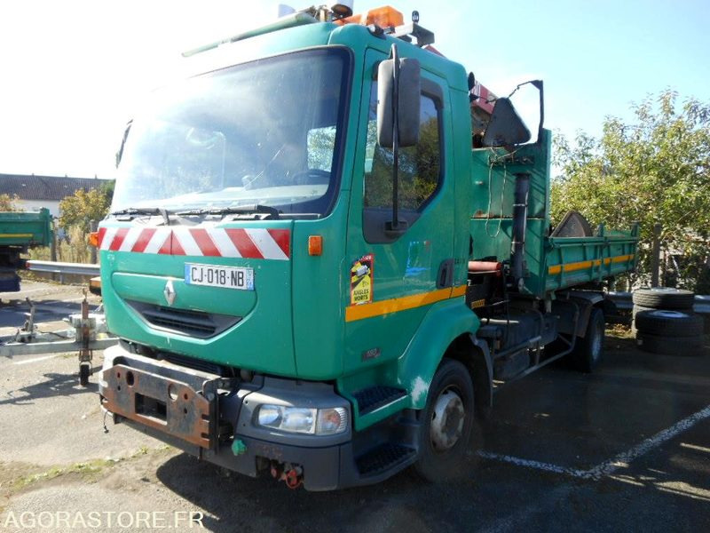CAMION PTAC < 19 T RENAULT M180 (CA219) - Kranbil: bild 1 CAMION PTAC < 19 T RENAULT M180 (CA219) - Kranbil: bild 1