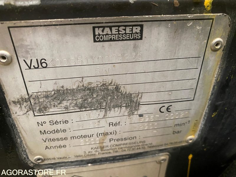 Compresseur KAESER M25 2008 TBE - Luftkompressor: bild 2 Compresseur KAESER M25 2008 TBE - Luftkompressor: bild 2