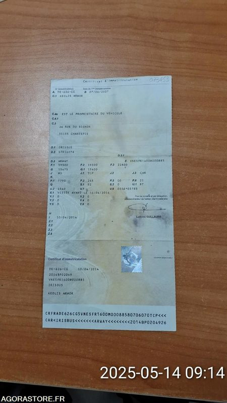 Skolbuss IVECO BUS ARWAY N°073453: bild 14