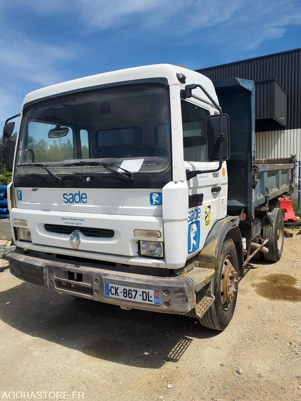 CAMION 4x2 BI- BENNE RENAULT M180 - 1999 / 386 099 KM - Lastbil: bild 1 CAMION 4x2 BI- BENNE RENAULT M180 - 1999 / 386 099 KM - Lastbil: bild 1