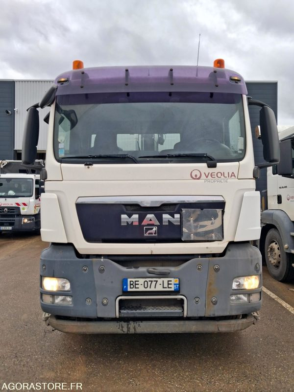 R51894 - PORTEUR MAN 19t  4x2- POLYBENNE BRAS GUIMA PALFINGER - 2010 - 519855 KM - Lastbil: bild 3 R51894 - PORTEUR MAN 19t  4x2- POLYBENNE BRAS GUIMA PALFINGER - 2010 - 519855 KM - Lastbil: bild 3