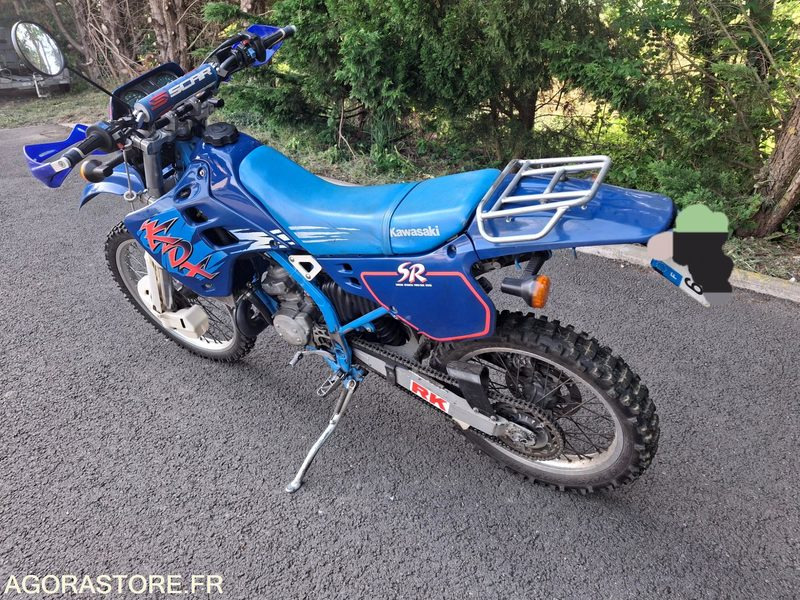 MOTO-KAWASAKI-125-KDX-1997 - Motorcykel: bild 4 MOTO-KAWASAKI-125-KDX-1997 - Motorcykel: bild 4
