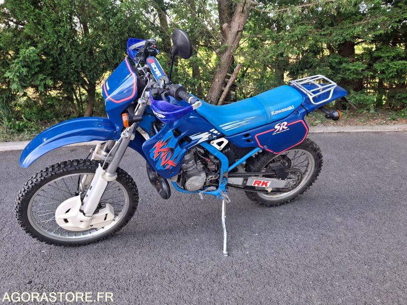 MOTO-KAWASAKI-125-KDX-1997 - Motorcykel: bild 1 MOTO-KAWASAKI-125-KDX-1997 - Motorcykel: bild 1