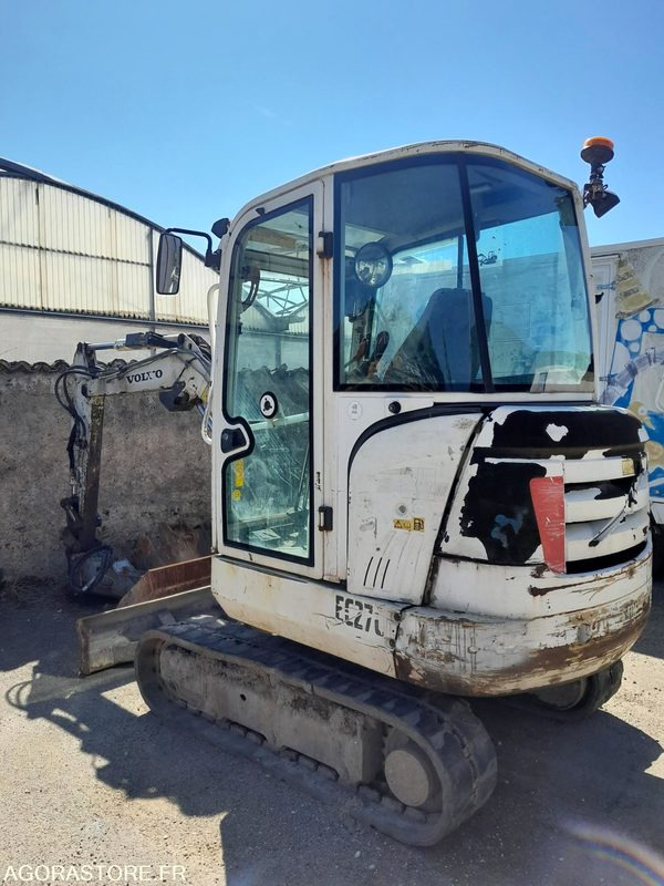Minipelle Volvo EC27 - Grävmaskin: bild 3 Minipelle Volvo EC27 - Grävmaskin: bild 3