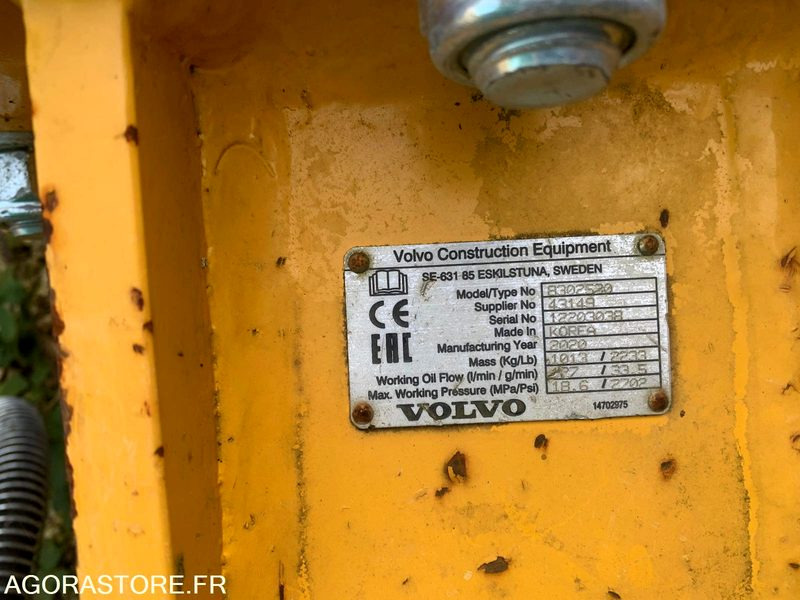 PELLE HYDRAULIQUE VOLVO EC140EL - 2021 - 850 heures - Grävmaskin: bild 4 PELLE HYDRAULIQUE VOLVO EC140EL - 2021 - 850 heures - Grävmaskin: bild 4