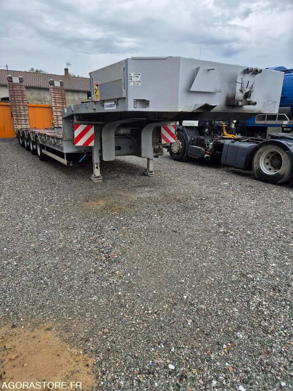 Låg lastare trailer Porte engins 4 essieux: bild 12