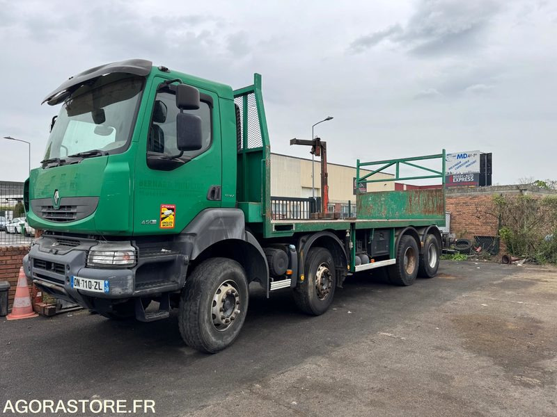 RENAULT 8x4 - KERAX 450 DXI PLATEAU - 2008 / 418000 KM - Flakbil: bild 3 RENAULT 8x4 - KERAX 450 DXI PLATEAU - 2008 / 418000 KM - Flakbil: bild 3
