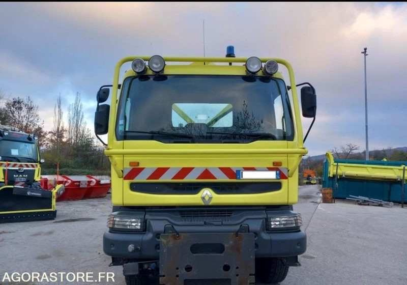 RENAULT KERAX 4x4 - 19T - 2003 - 320 000KM - Flakbil: bild 3 RENAULT KERAX 4x4 - 19T - 2003 - 320 000KM - Flakbil: bild 3