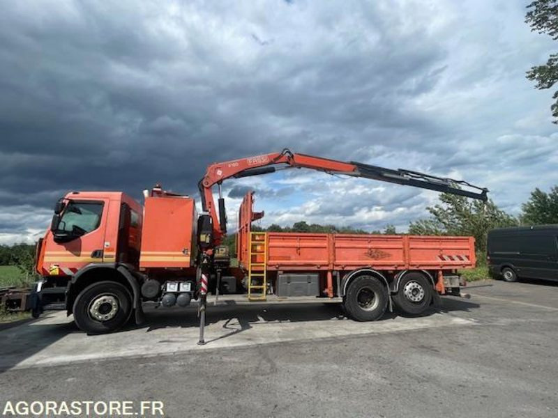 RENAULT PREMIUM LANDER 430.26 - PLATEAU GRUE - GRUE FASSI F150 + RADIO - 2011 - Flakbil, Kranbil: bild 5 RENAULT PREMIUM LANDER 430.26 - PLATEAU GRUE - GRUE FASSI F150 + RADIO - 2011 - Flakbil, Kranbil: bild 5