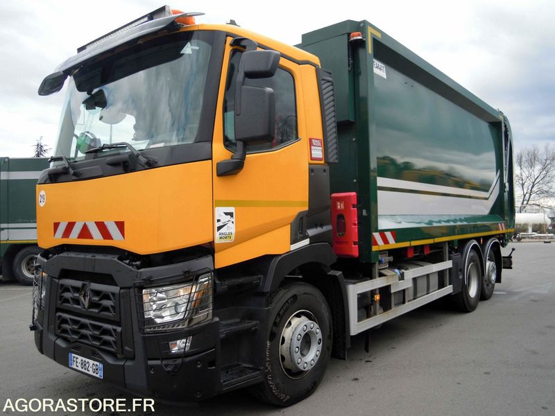 Renault 6x2 C + benne à chargement latéral Maxxum Robopac 23m3 - EXCELLENT ETAT - Sopbil: bild 2 Renault 6x2 C + benne à chargement latéral Maxxum Robopac 23m3 - EXCELLENT ETAT - Sopbil: bild 2