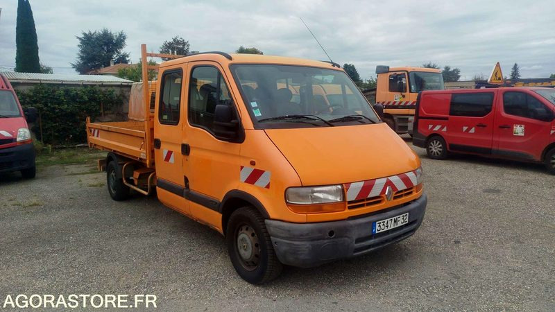 Renault MASTER-3347-MF-32-2003- 507719 kms - Transportbil med tippflak: bild 1 Renault MASTER-3347-MF-32-2003- 507719 kms - Transportbil med tippflak: bild 1