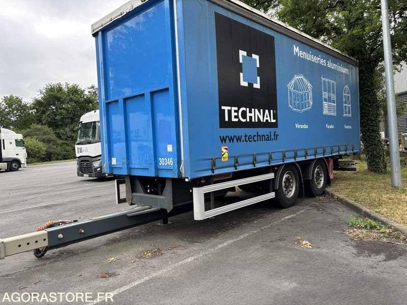 Remorque 2 essieux centraux Bâchée Fruehauf - 2015 (30346) - Semitrailer: bild 2 Remorque 2 essieux centraux Bâchée Fruehauf - 2015 (30346) - Semitrailer: bild 2