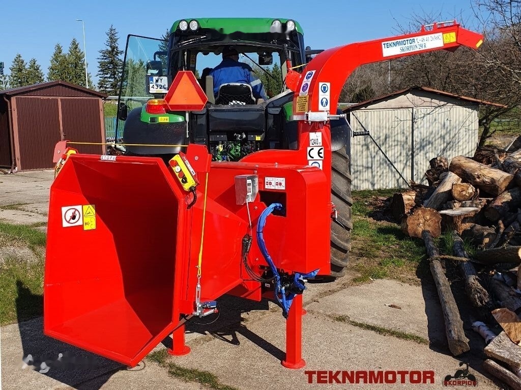 Teknamotor Skorpion 250R - Flishugg: bild 2 Teknamotor Skorpion 250R - Flishugg: bild 2