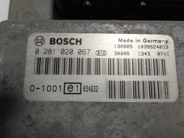 Bosch ECU complete set with PTM and ignition with key - Kontrollenhet för Lastbil: bild 3 Bosch ECU complete set with PTM and ignition with key - Kontrollenhet för Lastbil: bild 3