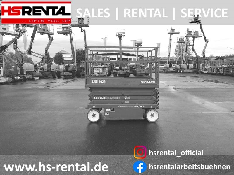 Skyjack SJ4626 elektro 10m (1478) - Saxlift: bild 1 Skyjack SJ4626 elektro 10m (1478) - Saxlift: bild 1