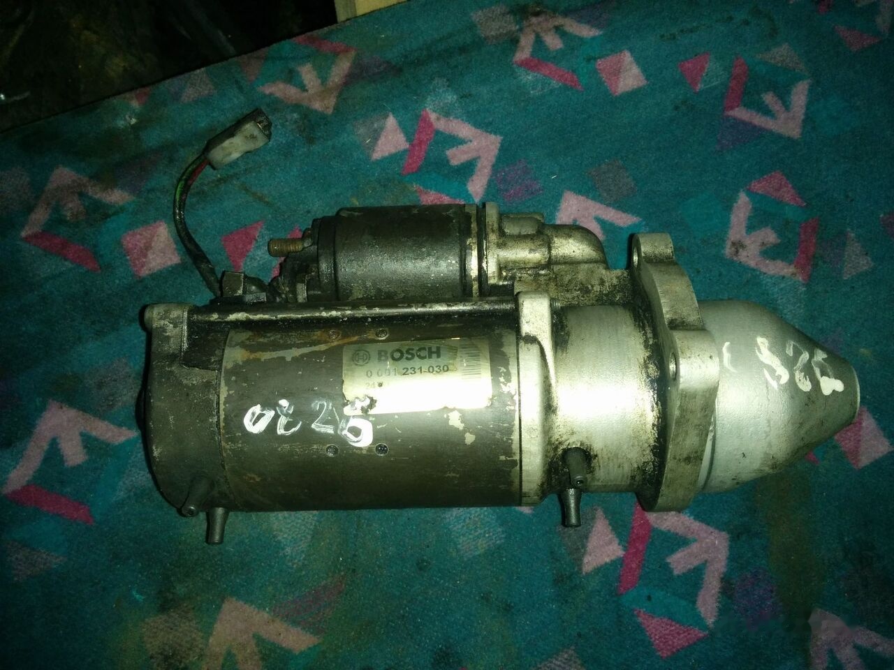 Bosch 0001231-030 / 51.262017213 MAN 0826 - Starter för Buss: bild 5 Bosch 0001231-030 / 51.262017213 MAN 0826 - Starter för Buss: bild 5