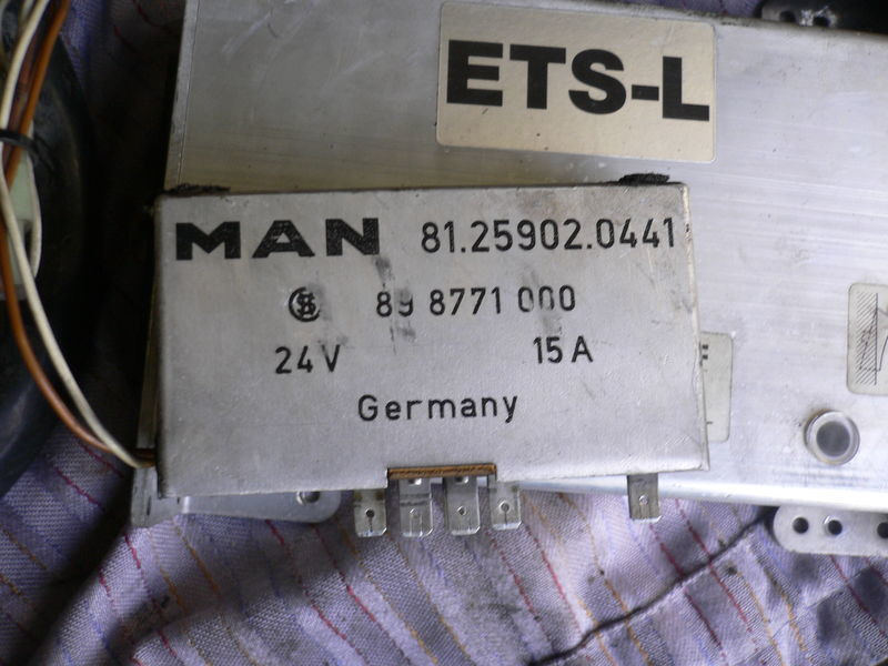 MAN ETS-L - Kontrollenhet: bild 2 MAN ETS-L - Kontrollenhet: bild 2