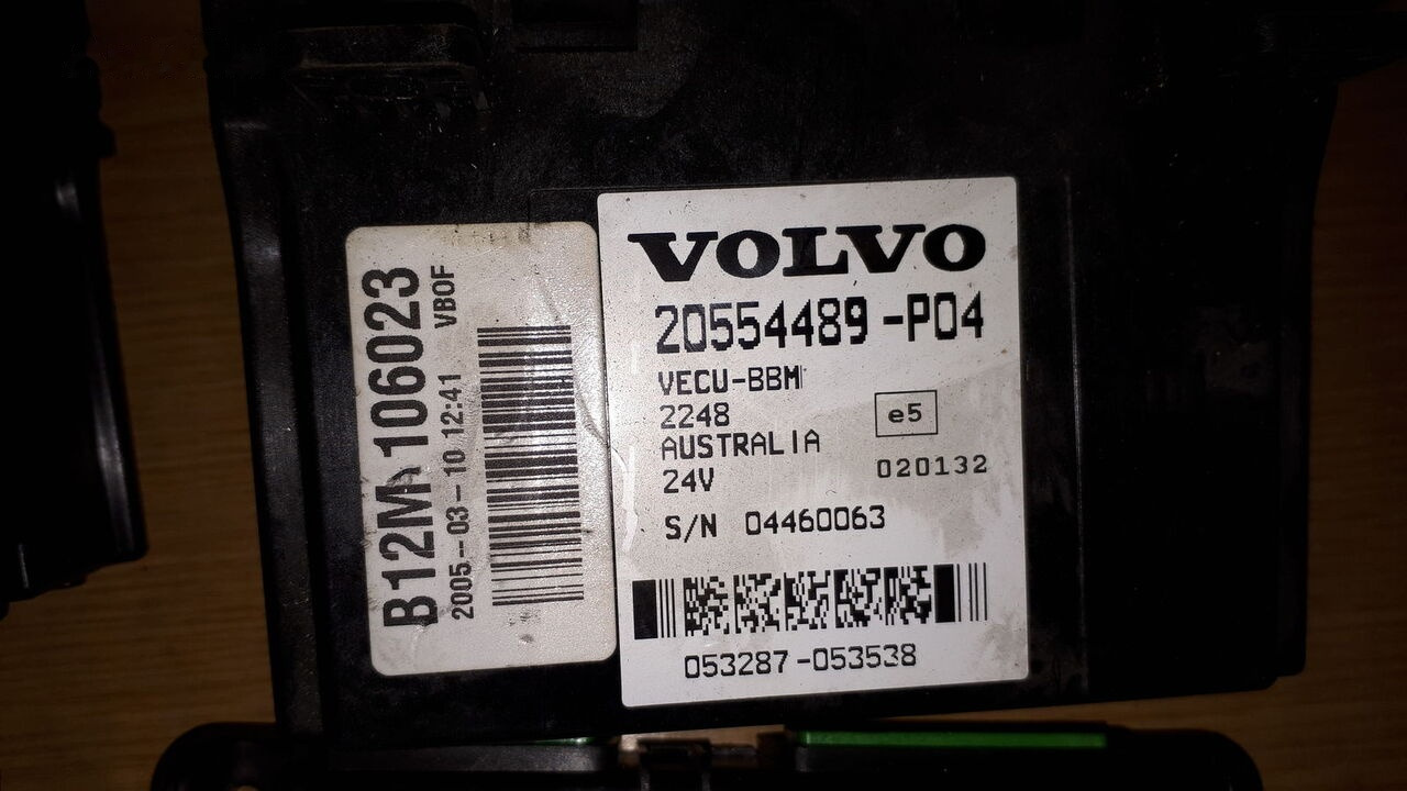 Kontrollenhet för Buss Volvo 20744283-01 .20514900-03.\\\\ 20585155-P02/20554489-P04/.2050318   Volvo B12./B10: bild 21