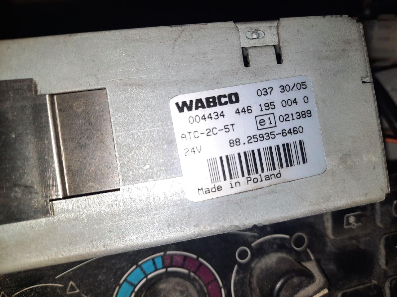 WABCO Klima . 446195040. Termoking Mercedes-Benz Bova/ MAN - Elektriskt system för Buss: bild 4 WABCO Klima . 446195040. Termoking Mercedes-Benz Bova/ MAN - Elektriskt system för Buss: bild 4