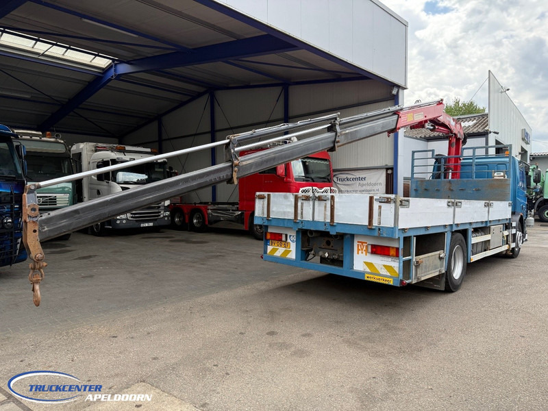DAF CF 75.310 Manuel, Steel springs, HMF 1560 K3 - Flakbil, Kranbil: bild 2 DAF CF 75.310 Manuel, Steel springs, HMF 1560 K3 - Flakbil, Kranbil: bild 2