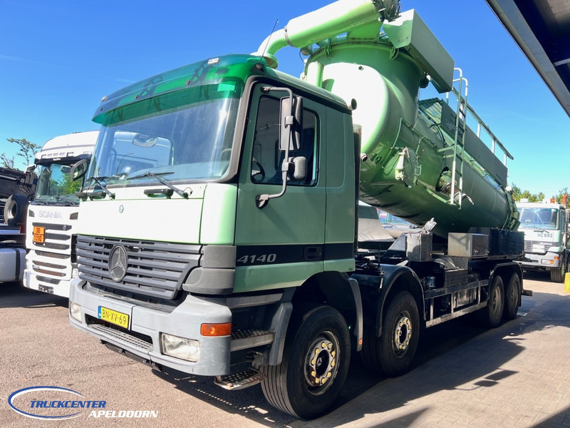 Mercedes-Benz Actros 4140 Naaktgeboren Vortex VP8000, 8x4 Steel spring Manuel - Sugbil: bild 3 Mercedes-Benz Actros 4140 Naaktgeboren Vortex VP8000, 8x4 Steel spring Manuel - Sugbil: bild 3