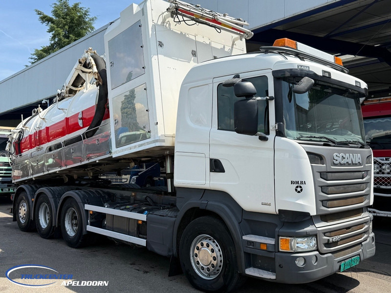 Scania R490 Euro 6, Rolba Inox / Edelstahl, 8x4 - Sugbil: bild 1 Scania R490 Euro 6, Rolba Inox / Edelstahl, 8x4 - Sugbil: bild 1