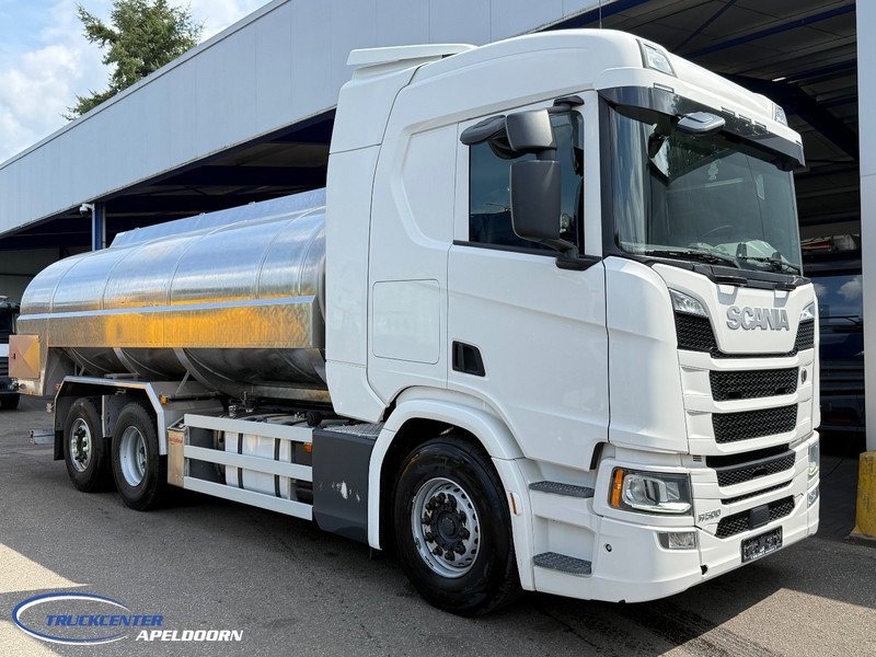 Scania R500 NGS 15000 Liter, Retarder, Stuuras, RVS tank - melk - water - Tankbil: bild 1 Scania R500 NGS 15000 Liter, Retarder, Stuuras, RVS tank - melk - water - Tankbil: bild 1