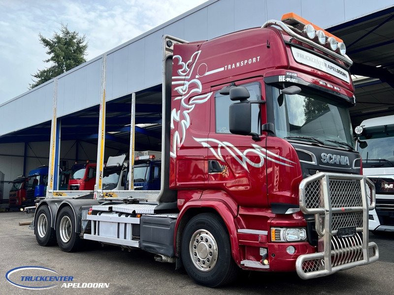 Chassi lastbil Scania R730 V8 6x4, Euro 6, Retarder, Craneframe, Bullbar.: bild 1