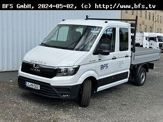 MAN TGE 3.180 4x4 SB DOKA, Normaldach, Bau Paket - Transportbil med flak: bild 1 MAN TGE 3.180 4x4 SB DOKA, Normaldach, Bau Paket - Transportbil med flak: bild 1
