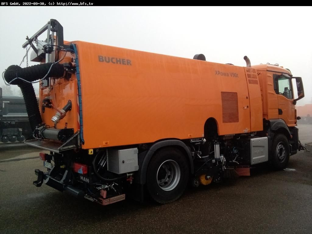 MAN TGS 18.360 4x2 BL BEAM S9000 beids. WK HD Heckab - Sopmaskin: bild 2 MAN TGS 18.360 4x2 BL BEAM S9000 beids. WK HD Heckab - Sopmaskin: bild 2