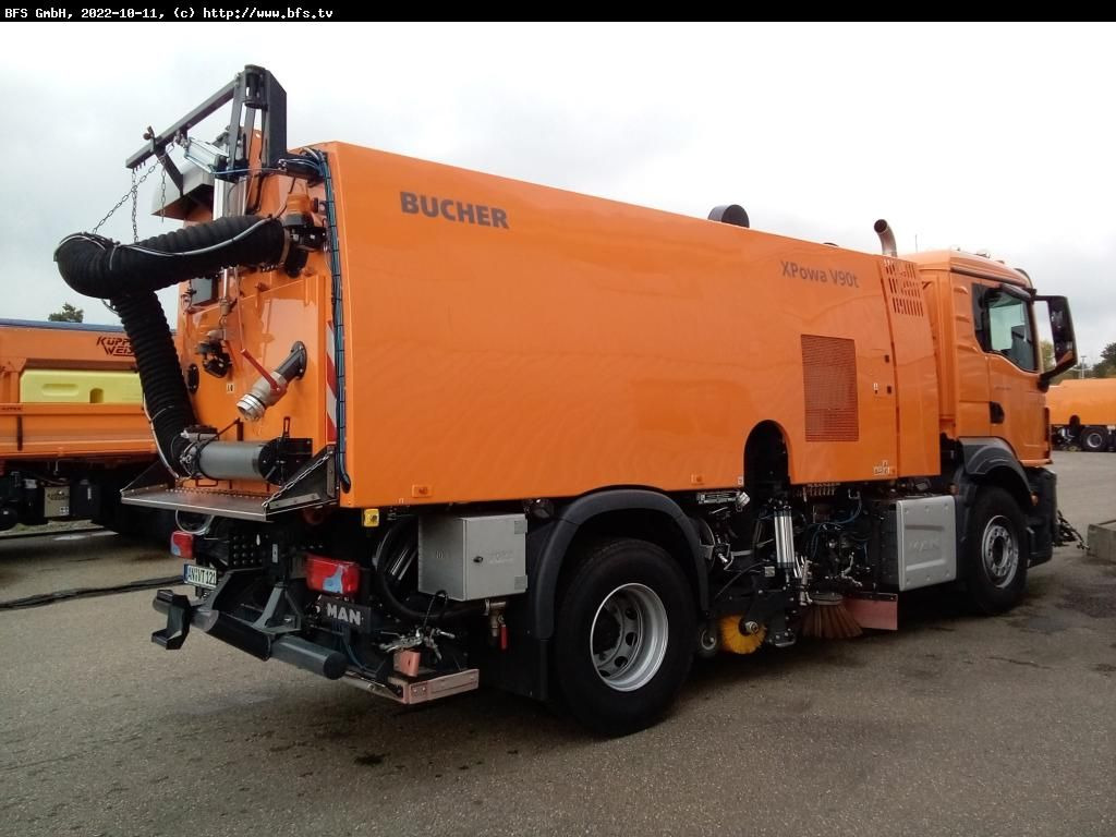 MAN TGS 18.360 4x2 BL BEAM XPowa V90t beids. WK . Dr - Sopmaskin: bild 2 MAN TGS 18.360 4x2 BL BEAM XPowa V90t beids. WK . Dr - Sopmaskin: bild 2