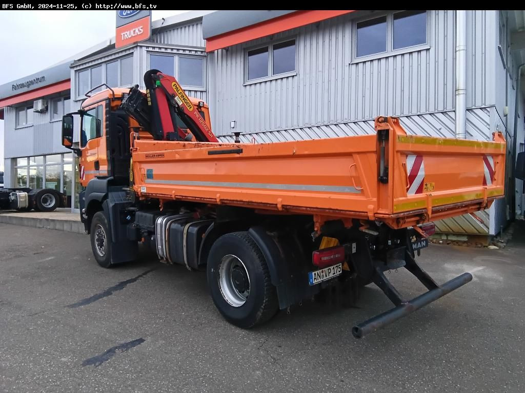 MAN TGS 18.500 4x4 BL Palfinger, WiDi, Hydrodrive - Tippbil lastbil: bild 3 MAN TGS 18.500 4x4 BL Palfinger, WiDi, Hydrodrive - Tippbil lastbil: bild 3