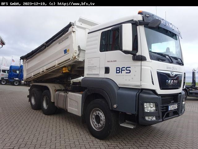 MAN TGS 26.500 6x4 BB MEILLER Bordmatik links, Motor - Tippbil lastbil: bild 3 MAN TGS 26.500 6x4 BB MEILLER Bordmatik links, Motor - Tippbil lastbil: bild 3