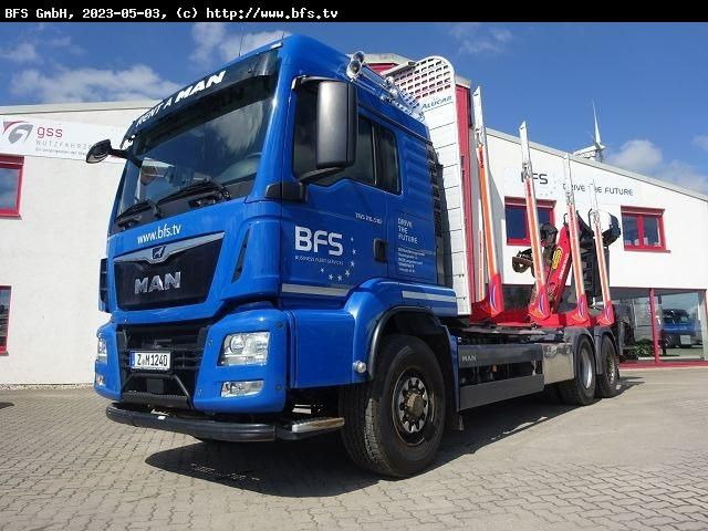MAN TGS 26.510 6x4 H-4BL NEU ZF Getriebe + NEU Kuppl - Timmerbil: bild 1 MAN TGS 26.510 6x4 H-4BL NEU ZF Getriebe + NEU Kuppl - Timmerbil: bild 1