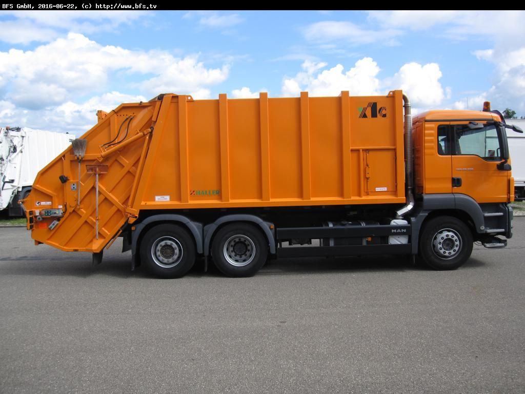 MAN TGS 28.320 6x2-4 BL Sperrmüll Haller M21 x1 C oh - Sopbil: bild 3 MAN TGS 28.320 6x2-4 BL Sperrmüll Haller M21 x1 C oh - Sopbil: bild 3
