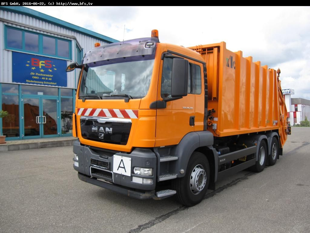 MAN TGS 28.320 6x2-4 BL Sperrmüll Haller M21 x1 C oh - Sopbil: bild 1 MAN TGS 28.320 6x2-4 BL Sperrmüll Haller M21 x1 C oh - Sopbil: bild 1