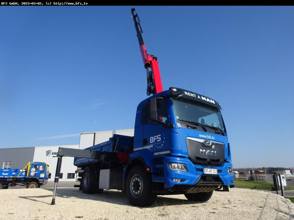 MAN TGS (TG3) 18.470 4x4H BL CH TG3 Hydrodrive, HMF, - Tippbil lastbil: bild 2 MAN TGS (TG3) 18.470 4x4H BL CH TG3 Hydrodrive, HMF, - Tippbil lastbil: bild 2