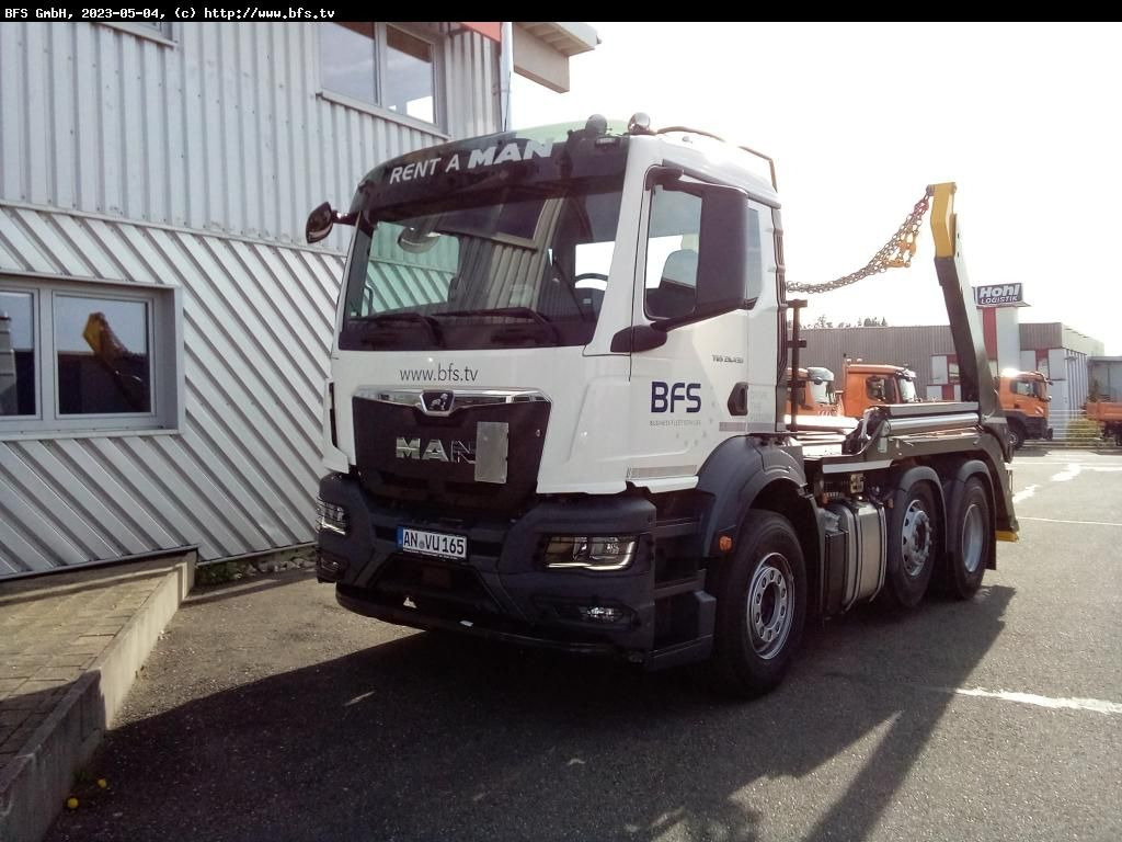 MAN TGS (TG3) 26.430 6x2-4 BL CH VL-Achser, Palfinge - Tippbil lastbil: bild 1 MAN TGS (TG3) 26.430 6x2-4 BL CH VL-Achser, Palfinge - Tippbil lastbil: bild 1