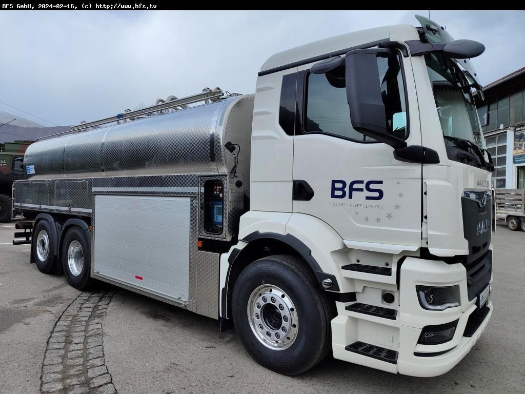 MAN TGS (TG3) 26.510 6x2-4 LL CH Schwarte Jansky, Ty - Tankbil: bild 1 MAN TGS (TG3) 26.510 6x2-4 LL CH Schwarte Jansky, Ty - Tankbil: bild 1
