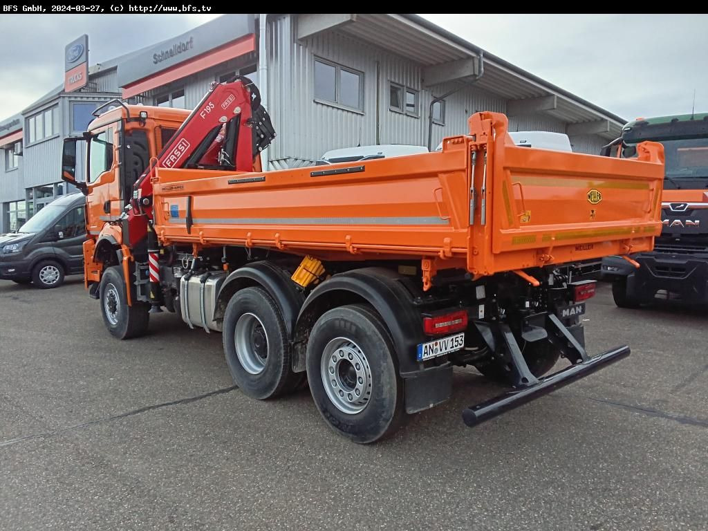 MAN TGS (TG3) 28.510 6x4-4 BL CH WiDi Fassi 15mt - Tippbil lastbil: bild 3 MAN TGS (TG3) 28.510 6x4-4 BL CH WiDi Fassi 15mt - Tippbil lastbil: bild 3