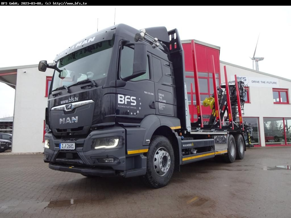 MAN TGS (TG3) 33.510 6x4 BL CH - Timmerbil: bild 1 MAN TGS (TG3) 33.510 6x4 BL CH - Timmerbil: bild 1