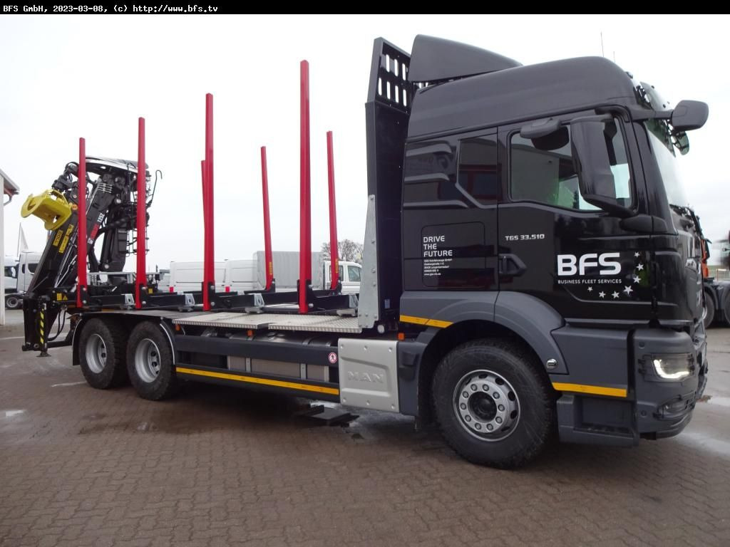 MAN TGS (TG3) 33.510 6x4 BL CH - Timmerbil: bild 2 MAN TGS (TG3) 33.510 6x4 BL CH - Timmerbil: bild 2